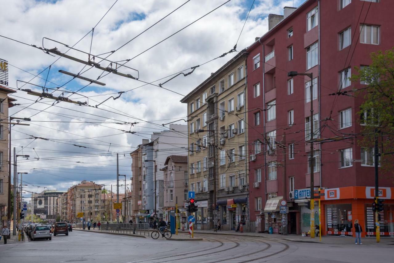 Comfort.Chic.Charming Apt With Terrace Near Ndk Sofia Buitenkant foto